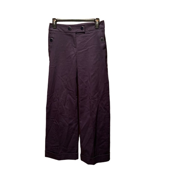Reiss Women's Wide Leg Pants Nautical Navy size 6 - Picture 1 of 6